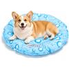 Nobleza Cuccia Rinfrescante per Animali Domestici, Tappetino Auto-Rinfrescante per Cani e Gatti, Letto Rotondo in Gel Fresco Estivo, Cuscino Refrigerante Impermeabile, 52 * 52 * 5CM