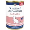 Generico Umido Gatto Unicamente Alimento completo per gatti adulti di tutte le taglie,gusto Maiale,senza cereali,senza conservanti | 6 scatolette da 400 grammi l'una.