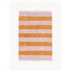 Bongusta Tappeto in cotone tessuto a mano con frange Chindi -