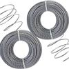 ZAMDOE Filo Decespugliatore Φ1.6mm 30m Nylon Filo Decespugliatore F016800462 Sostituzione per Bosch Art 30-36 LI, Art 24, Art 27, Art 30, Art 23/26 SL Bobina Filo, Easygrasscut 23/26/18