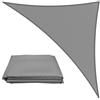 MissYolo Tenda parasole triangolare, impermeabile, 3 x 4 x 5 m, per esterni, con protezione dai raggi UV, per cortile, piscina, patio e giardino e uso familiare (grigio chiaro)