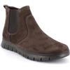ENVAL SOFT Stivaletti beatles da uomo in pelle caffe' EU 40
