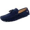 CZHIHANEG Uomo Pelle Scamosciata Penny Mocassini Comfort Scarpe da Guida Oxford Classico Penny Loafers Moda Pantofole 38-49 EU