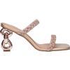 EXE Sandali per Donna DOLLY-848 Strass Pink Gold Size-Map 38 EU