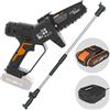 Worx WG326E - Potatore manuale a batteria + asta di prolunga 125cm - 20V 2Ah