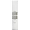 trendteam smart living - Armadio alto da bagno - Bagno - Amanda - Dimensioni di montaggio (L x A x P) 37 x 190 x 31 cm - Colore Bianco lucido - 139310101