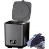 Generic Lavatrice Completamente Automatica, Mini Lavatrice 4 in 1 da 10 Litri, con Tubo di Scarico, Lavatrice Portatile, Pulizia Completamente Automatica Intelligente + Regolazione A 4 velocità of