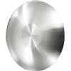 Homoyoyo Piatto Condimento in Acciaio Inox Stile Coreano per Cucina | Compatto e Facile da Riporre, Finitura Argento, Uso Aceto e Sapori, Adatto anche Picnic