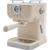 meiliwmlo Macchina per caffè espresso compatta con montalatte per uffici domestici, caffetterie, hotel per estrarre e preparare espresso mochas lattes Caramel Macchiatos Cappuccinos Molto efficiente