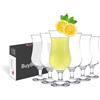 GOSOYO Set di 6 Bicchieri Cocktail Alti, Bicchieri da Pina Colada da 460 ml/15,5 oz, Bicchieri da Frappè, Mojito, Margarita, Sangria, Bicchieri Aperol Spritz, Bicchiere Grande da Uragano, Bicchiere da Gelato