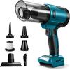 Roadtime Aspirapolvere manuale a batteria compatibile Makita 18 V (senza batteria), 100 W, 10000 Pa, aspirapolvere portatile brushless con 5 ugelli per auto, casa e ufficio