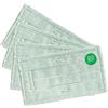 PIESSEONLINE 4 Panni Pulilava Compatibili con Folletto SP600 e 600s Specifici per Fughe | Panni Lavapavimenti Folletto SP600 - SP600s, Lavabili e Riutilizzabili, Morbidi in Microfibra Extra Assorbente, Resistente