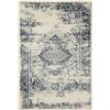 benuta Basic Tappeto Suki - Crema/Blu 160x230 cm - Sintetico - Rettangolare vintage orientale - Facile soggiorno camera letto