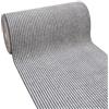 emmevi Passatoia Esterno Interno Antiscivolo Corridoio Moquette Spessa Asciugapassi Righe Grigie 100x100 Cm