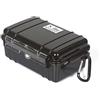 PELI 1050 Micro Case, Custodia protettiva per piccoli oggetti, IP67 Impermeabile, Capacità di 1L, Prodotto in USA, Colore Nero/Nero