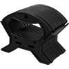 DECHOUS Avvolgitore per Cavo in Plastica Nero 10 Pezzi Organizer per Cavi Audio e Fili Resistente a Rotture per Casa e Ufficio