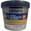 Sikkens Smalto murale all'acqua Alpha Unidecor BL Satin per interni bianco 10 litri