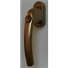 Berti Ferramenta Cremonese DK serie tokyo con pulsante alluminio bronzato