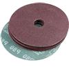Sitrda Dischi abrasivi in fibra di ossido di alluminio, 5 cm x 7/8 pollici, grana 80, per uso con smerigliatrici ad angolo retto (5 pezzi)