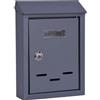 VULCANIA Cassetta posta tradizione + cilindro maxi acciaio vern grigio 200x60 h.300 Vulcania