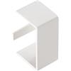 Elettrocanali canali pavimento - Coperchio Final per canale 200 x 80 mm bianco