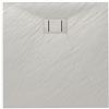 Idralite Piatto Doccia 80x80x2,6 CM Quadrato Bianco Effetto Pietra mod. Blend