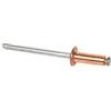 BRIXO Rivetti BRIXO in rame 4x16, confezione da 500 pezzi