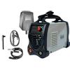 TANIASHOP Saldatrice inverter ad elettrodo 300 Ampere per fabbro con cavi e maschera display LCD digitale saldatrice elettrica portatile leggera