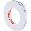 PATIKIL 5m/16.4ft Sigillatura Schiuma Nastro, 15mm Largo 2mm Spesso Singolo Paraspifferi Gommapiuma Guarnizione Porta Striscia per Mobili per Isolamento Tubi Finestre, Bianco