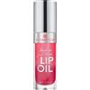 Essence Cosmetics essence hydra kiss LIP OIL, Lipgloss, Nr. 03, Rosso, idratante, nutriente, con oli, lucido, vegano, senza parabeni, senza particelle microplastiche, privo di nanoparticelle, confezione da 3 (3x4ml)