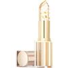 Generisch Rossetto trasparente, rossetto per 24 ore, rossetto a temperatura con fiori dentro, balsamo per labbra con glitter bianco con lunga durata, trasparente, formula cremosa e idratante (#04)