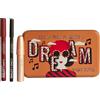 PUROBIO - DREAM BOX - Confezione Regalo in Rafinata Scatola di Latta Illustrata - Contiene: 1 LIPSTICK Pencil 014L + 1 CHUBBY Highlighter 024L + 1 MATITA Long Lasting 01L - Make Up