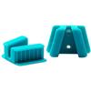 DENTIMICA Bocca dentale puntelli in silicone Bite Blocks Autoclave Apribocca per bambini adulti 2 pezzi (M)
