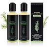 OPEIXSAYKOC 2 X100 ml Shampoo Rosmarino Crescita Capelli per Donne e Uomini