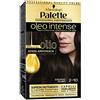 Schwarzkopf, Palette Oleo Intense, Colorazione Permanente con Olio, Tinta per Capelli, Crema Colorante Senza Ammoniaca, Copertura dei Capelli Bianchi, Tonalità 2-10 Castano Scuro