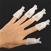 GIVBRO Clip di rimozione dello smalto del gel di plastica acrilica Nail Art Soak Off Cap Clip UV Gel Polish Remover Wrap Tool 10 pezzi