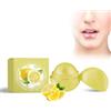Nurvidis Balsamo Labbra, Balsamo per Labbra Nutriente, Balsamo Labbra per Aromatizzato Alla Frutta, Shine Burrocacao Labbra, Cura Naturale Delle Labbra, Sapore Di Limone Flavor Smooth Ball Lip Balm