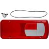 LONGLING 25.99Fanale Posteriore Fanale Destro Luci Posteriori Vetro Acrilico con Guarnizione in Gomma e Vite per VW Crafter MAN TGE DAF Camion XF XF CF LF XD Cassone
