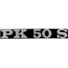 cyclingcolors Distintivo Pannello Laterale Compatibile con Piaggio Vespa PK 50S Logo Stemma carrozzeria restauro Scooter Riferimento Originale 195631