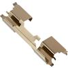 AERZETIX - C74974 - Kit di accessori, pastiglie freno a disco - lato di montaggio asse anteriore - compatibile con numeri OE 2E0698231
