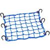 PowerTye - 50153 - Rete cargo blu da 38 x 38 cm, con 15 ganci regolabili e rete stretta da 5,1 x 5,1 cm.