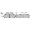 SBC Pastiglie Freno Organische Posteriore Carnaby Cruiser 300 2010-2010