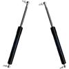 Simbae Pistoni Ammortizzatori 1 Pezzo 330-410mm 10kg/100N Barre A Gas Per Sollevamento Molle A Gas Per Cassetta Degli Attrezzi Camper Letto Roulotte Porta Finestre Asta Portellone Bagagliaio(18-8-130-340)