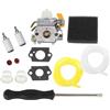 Wulachaka Carburatore con filtro dell'aria e set di cacciaviti per Ryobi RBC30SET RLT30CET RHT2660DA RLT26CD RLT26CDS 26cc 30cc Homelite decespugliatore di ricambio Zama C1U-H60 308054003 985624001