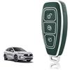 TOOMUME Cover Chiave TPU, Custodia Chiave Adatto per Ford Kuga Puma Fiesta Focus Ecosport Mondeo Galaxy Edge Grand C-Max B-Max Mk2 Mk3 Mk4, Copri Chiavi Guscio Chiave Auto Telecomando - Smart Key