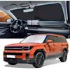 INSAUTO Parasole per parabrezza Hyundai Santa Fe 2019-2024 2025 2026 2027 | Aggiornamento Copertura Parabrezza Accessori Custom Fit Santa Fe 240T Pieghevole Parabrezza Auto Parabrezza Blocchi UV Ray