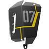 Aumotop MT07 FZ07 Copertura Protettiva del Serbatoio del Liquido Refrigerante per MT-07 FZ-07 2014-2019 Montaggio Ad Alte Prestazioni in Alluminio CNC, 1 Pezzo per gli Appassionati di Moto (Oro)