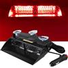 yifengshun rosso 16LED luce di emergenza faro di emergenza luce stroboscopica spia 12V ad alta luminosità per tetto/parabrezza/cruscotto con ventosa all'interno del rimorchio del camion