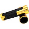 HUISI Adatto for KYMCO Downtown DT 200i 300i 350i 125 200 250 350 CNC Alluminio Maniglia Moto Tappo Hypermotard(Gold)
