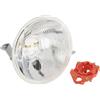 Generico FARO FANALE ANTERIORE IN VETRO PER COMPATIBILE CON VESPA PX 125 150 200 ARCOBALENO